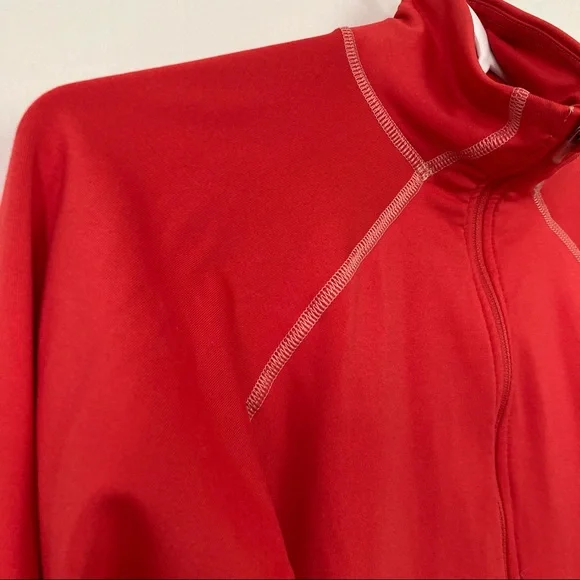 Nike Pro Dri Fit hot red Workout top - Picture 12 of 12